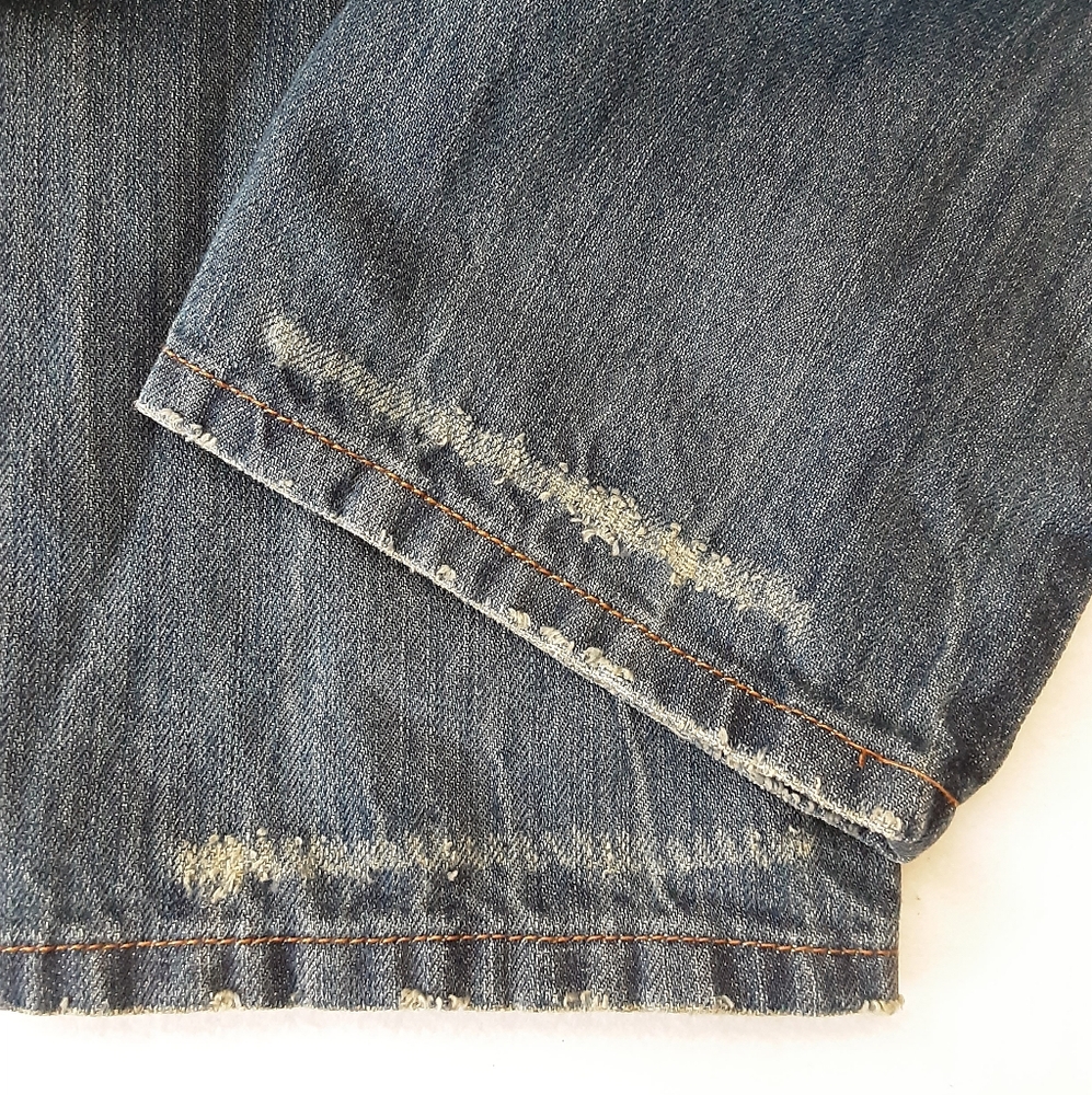 Men's Blue Denim Jeans - Picture 7 of 9